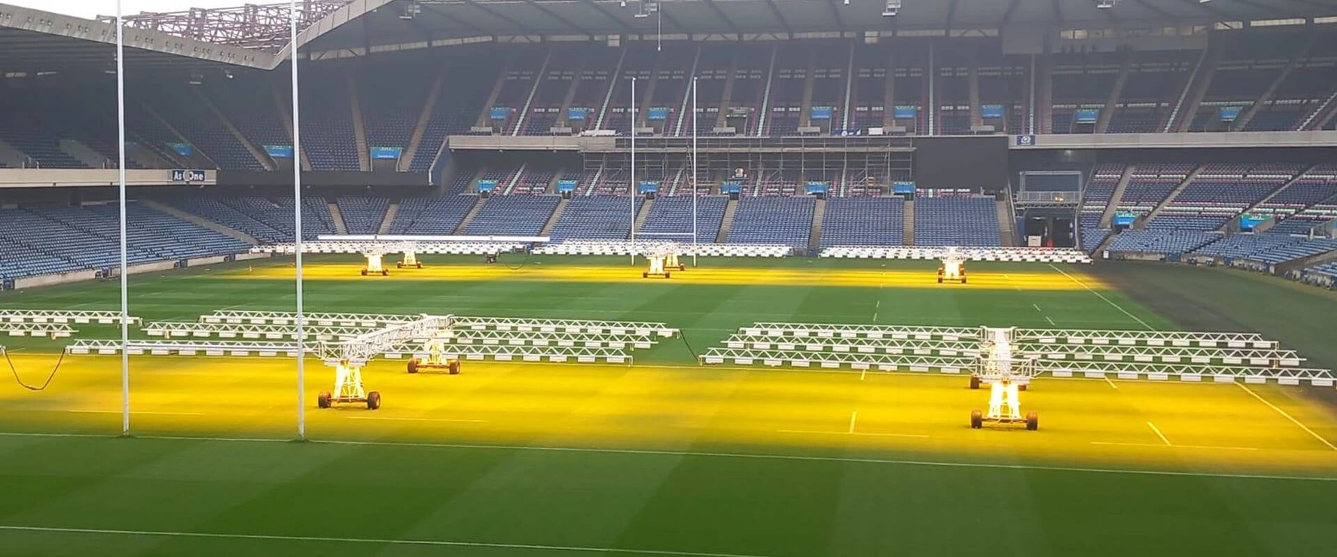 Electrical maintenance services at BT Murrayfield Stadium