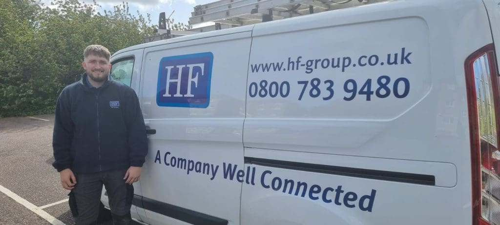 apprentice of the year nominee Jamie from HF