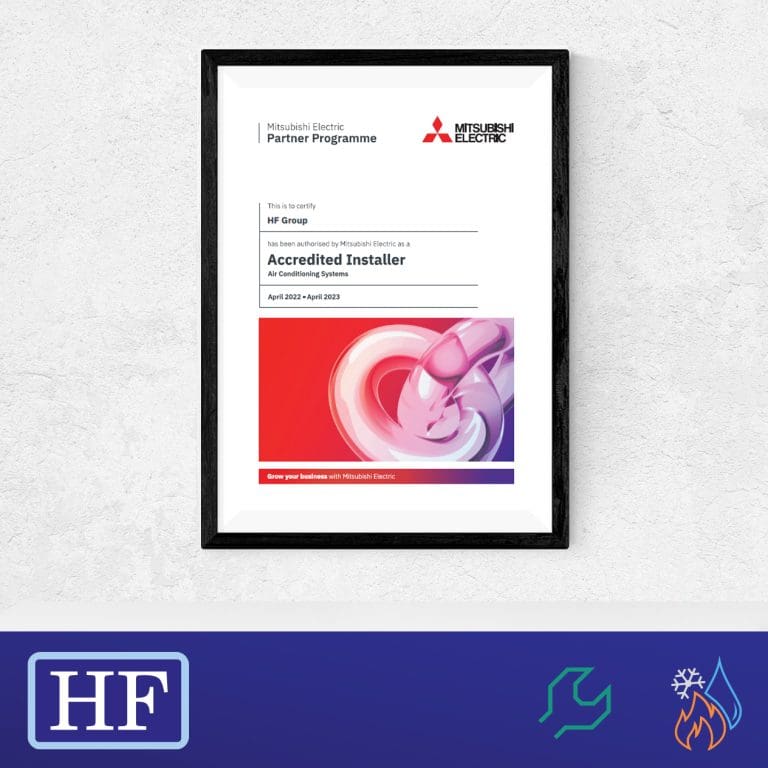 Accredited Installer for Mitsubishi Air Conditioning Systems
