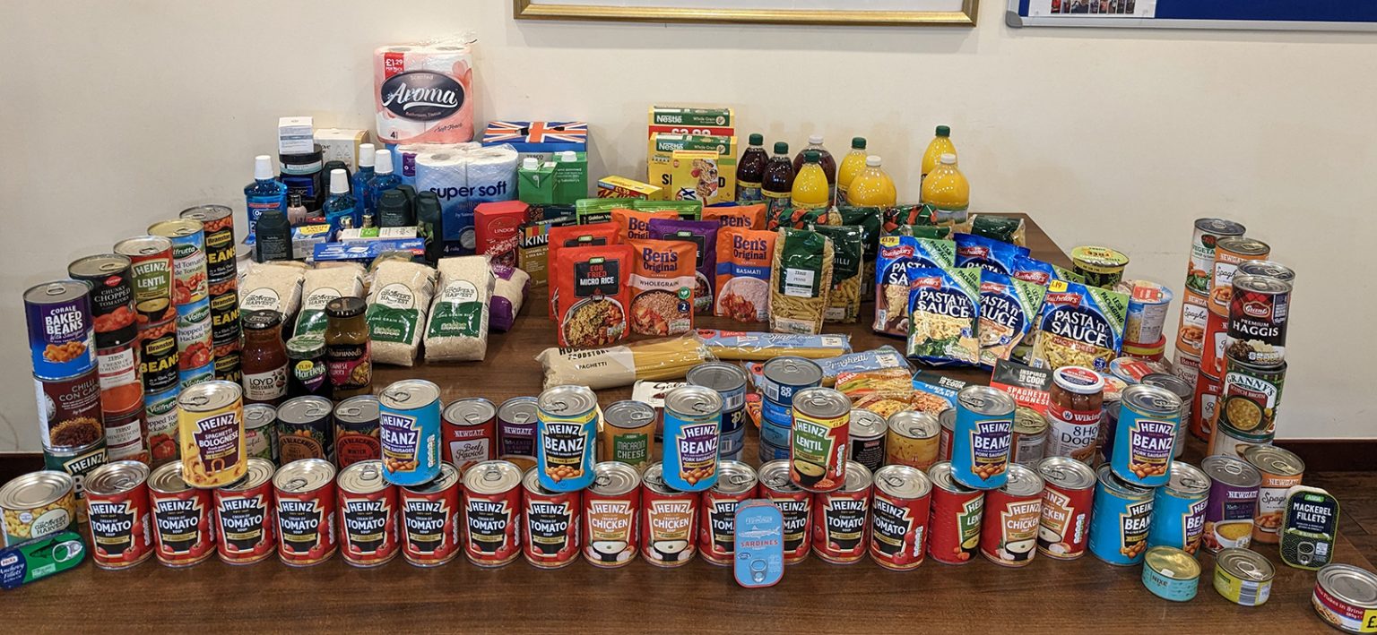 Food Bank Collection in our Glasgow & Edinburgh Offices