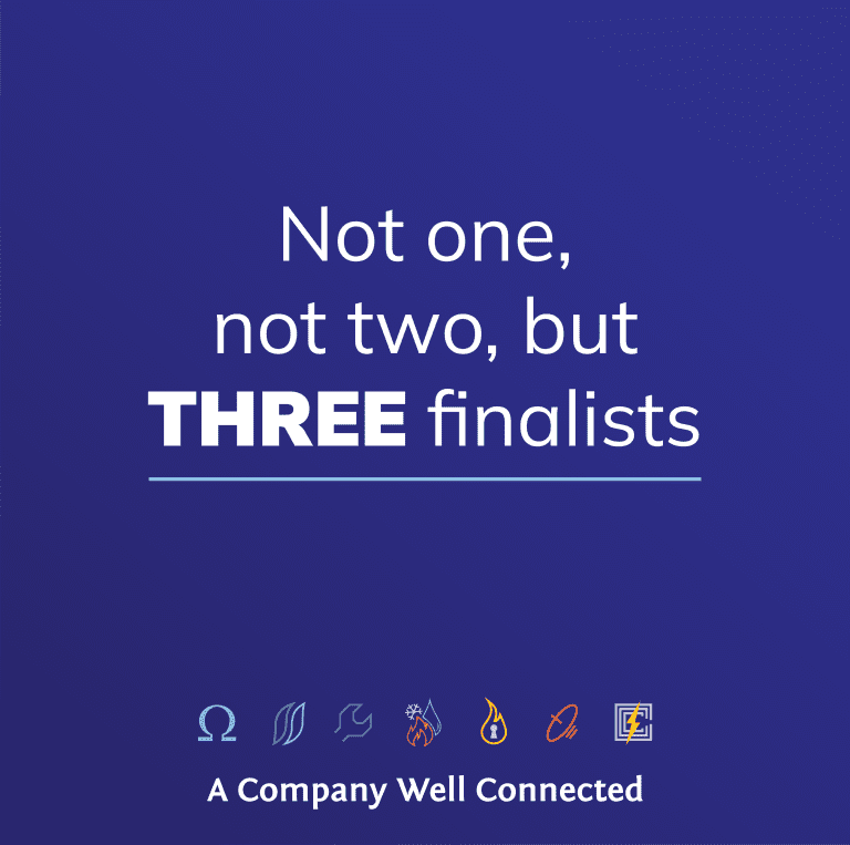 Not one, not two but THREE finalists