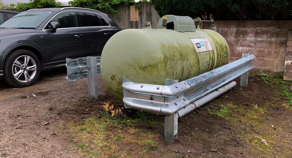 lpg tank protection barrier