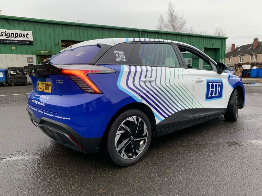EV wrap design