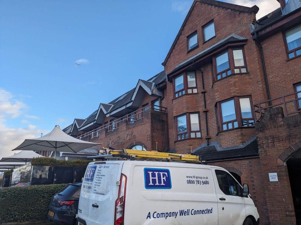 led lighting upgrade for hotel