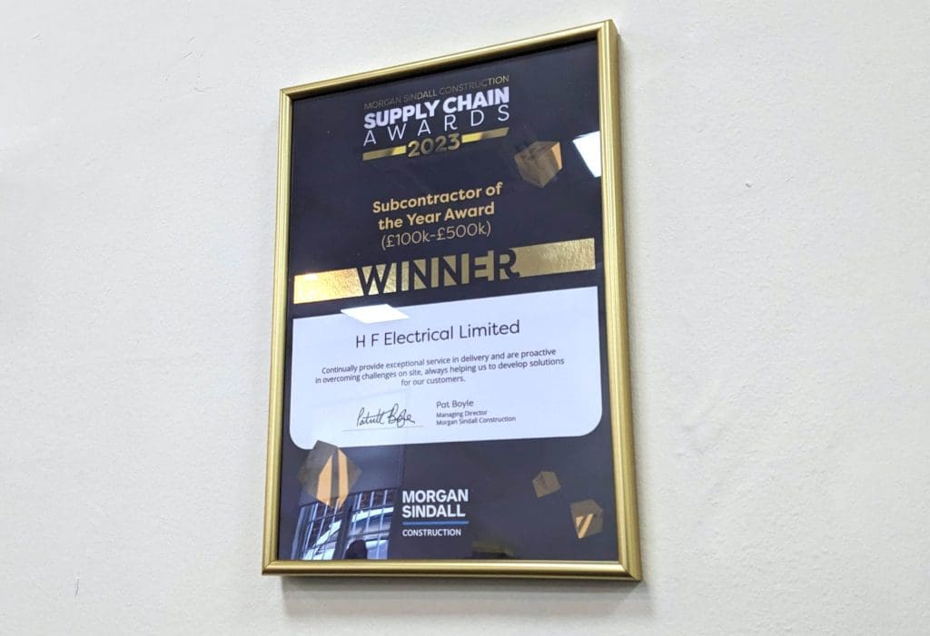 Subcontractor of the year 2023