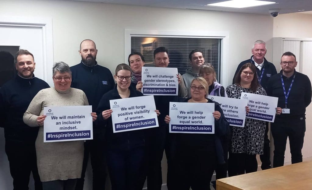 Celebrating International Women's Day in our Edinburgh Office
