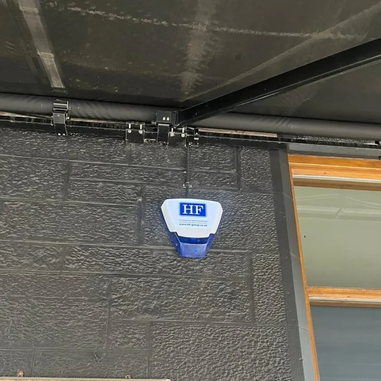 an intruder alarm our engineers installed for a bar in Edinburgh
