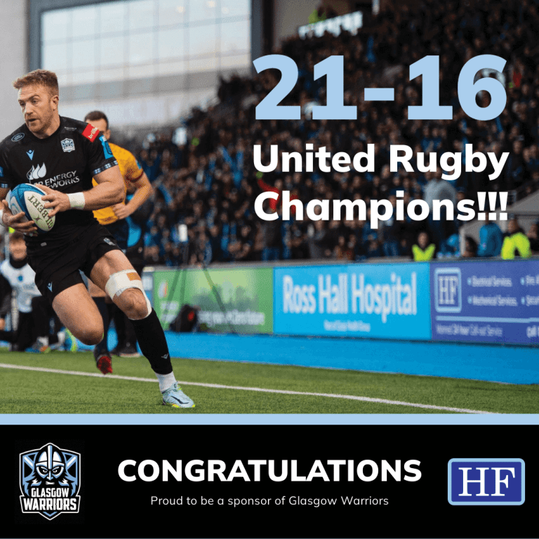 Congratulations Glasgow Warriors