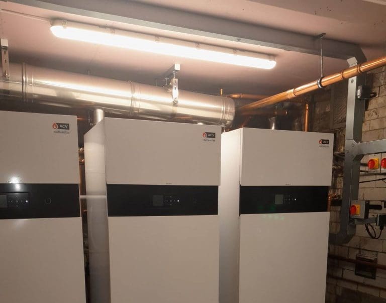 gas central heating system for hotel in Peebles