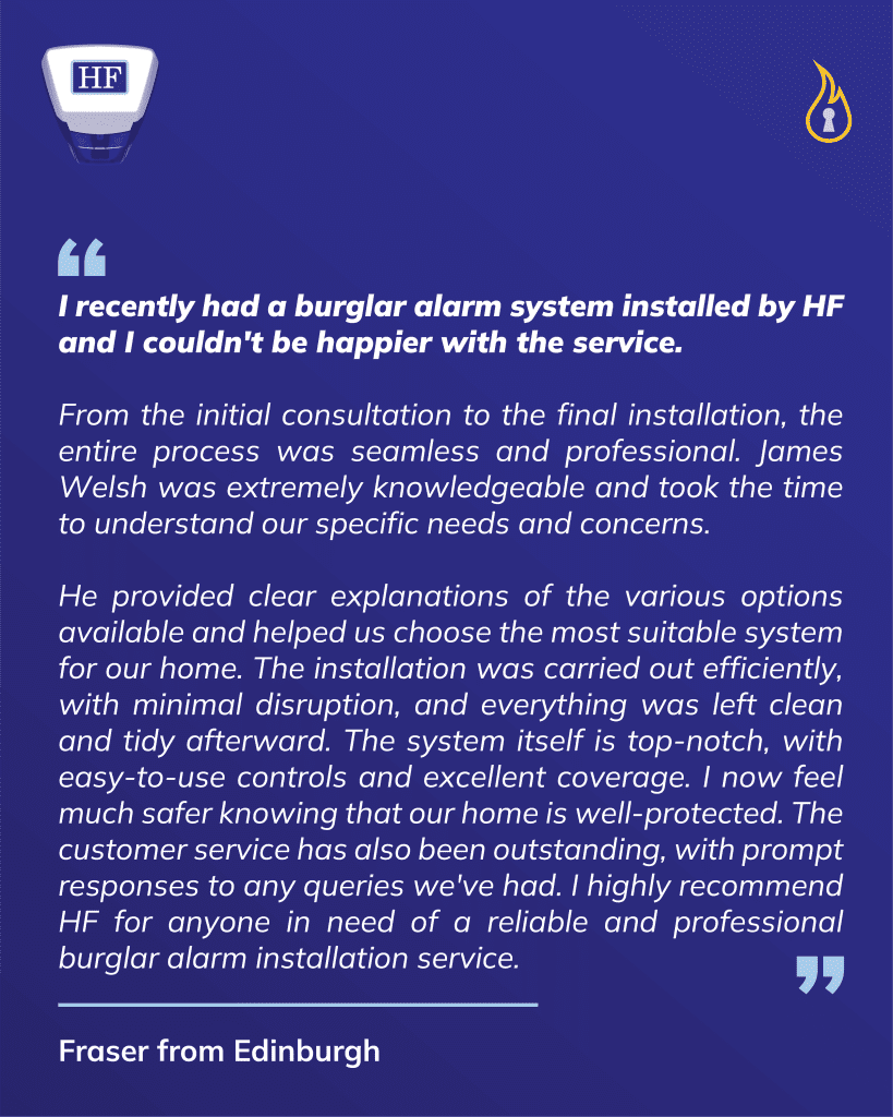 google review for security install