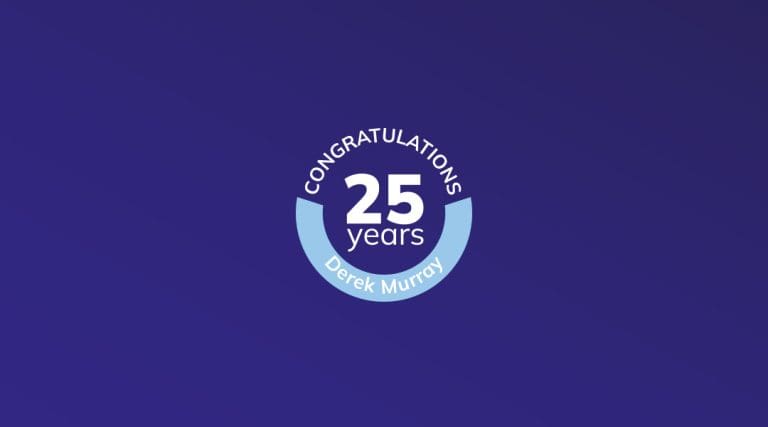 Congratulations to Derek on 25 years