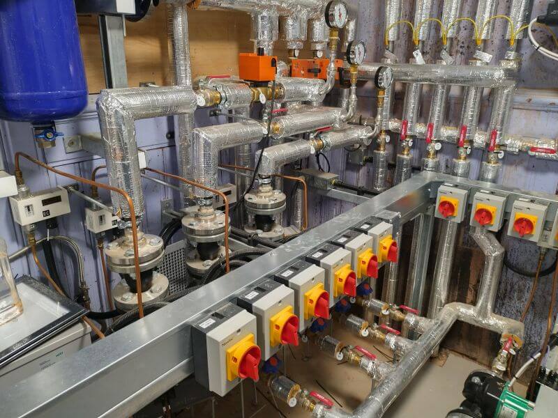 a commercial heating system for a converted school that is now a local community centre