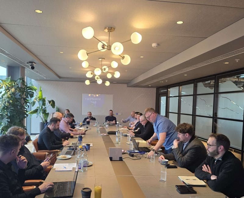 Our HF Comms team at the 2026 Strategy Day in Glasgow.