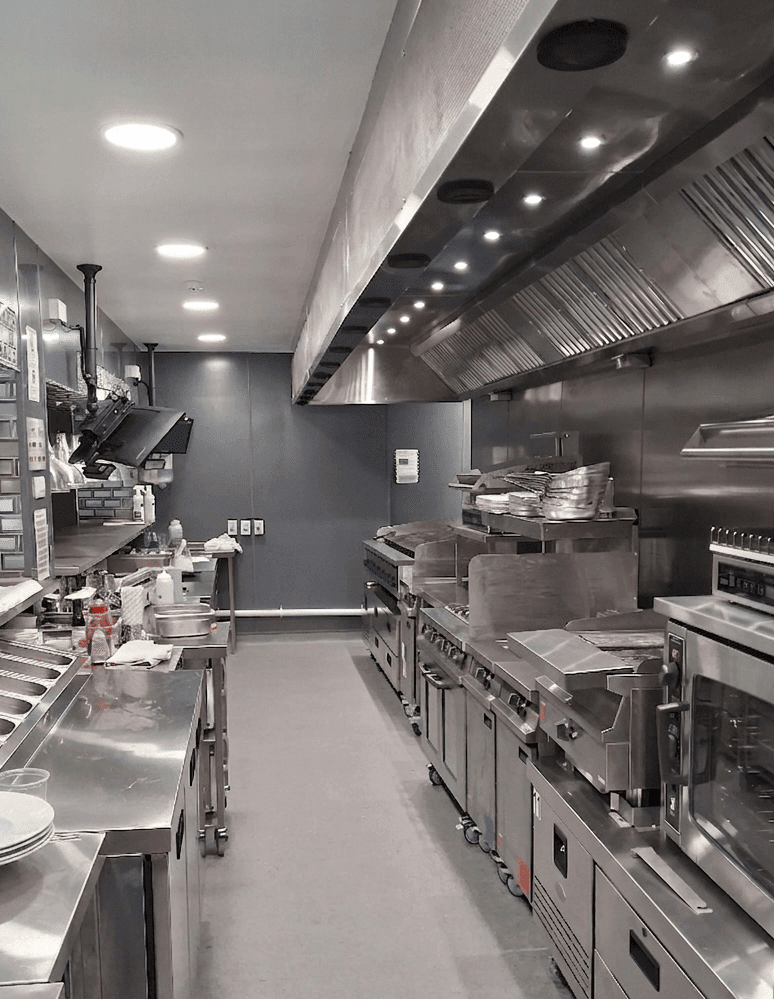 The new commercial kitchen install completed by our plumbing & heating team