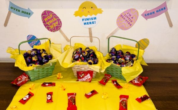 Easter Madness at HF with hundreds of chocolate eggs