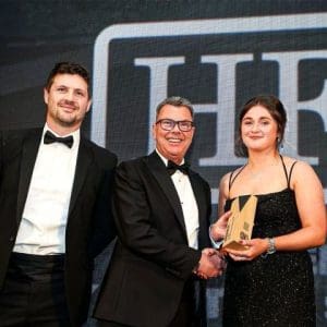 Celebrating Historic Milestone at Glasgow Warriors Awards Dinner