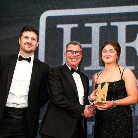 Congratulations to Freya Walker who is the first ever winner of the HF Group try of the season at the 2026 Glasgow Warriors Awards Dinner.