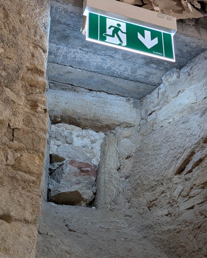 History meets new tech with out LED Lighting fitted in the centuries old stairways of Maybole Castle