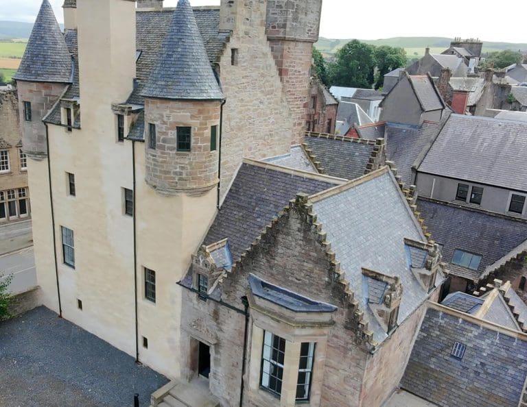 Electrical and Fire Refurbishment of Maybole Castle on the West Coast of Scotland