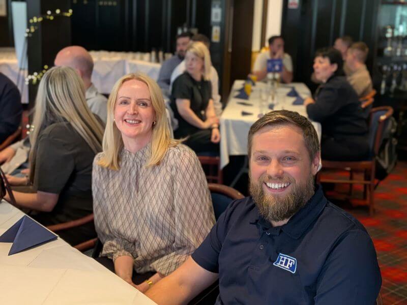 Two of our Automated Controls Team who are celebrating over 10 years at the company.