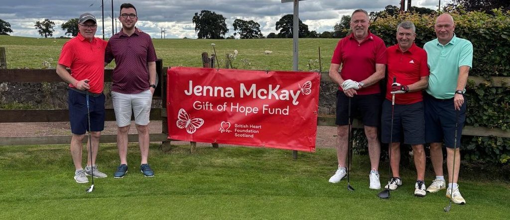 Another successful charity golf tournament organised by Andy Mckay