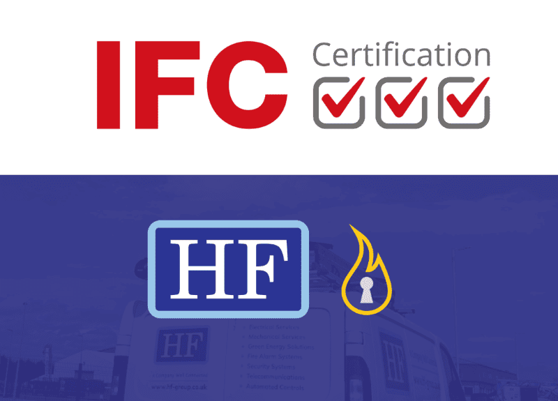 HF Fire & Security are IFC Certified for Smoke Vent Systems