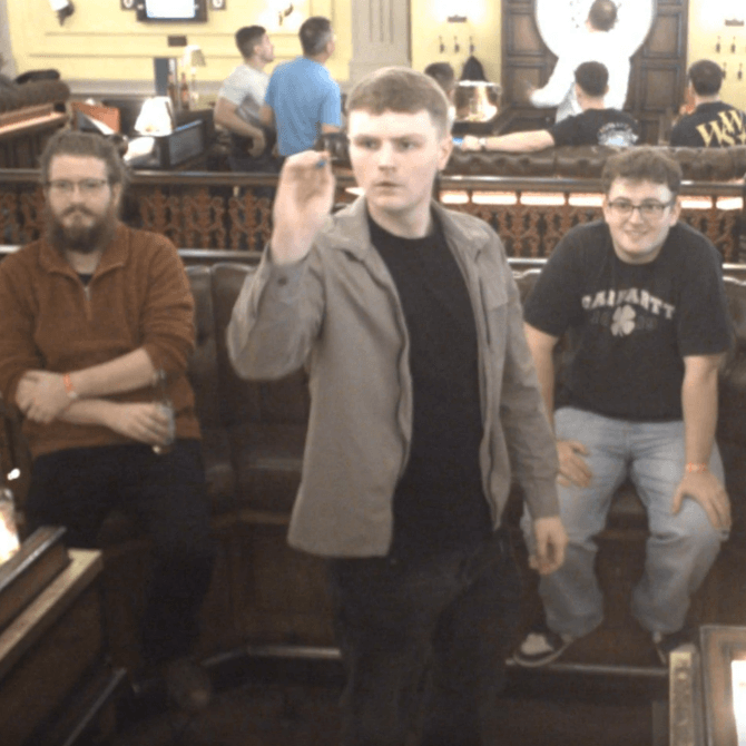 Great fun for the HF Team playing darts on another night out for our team.