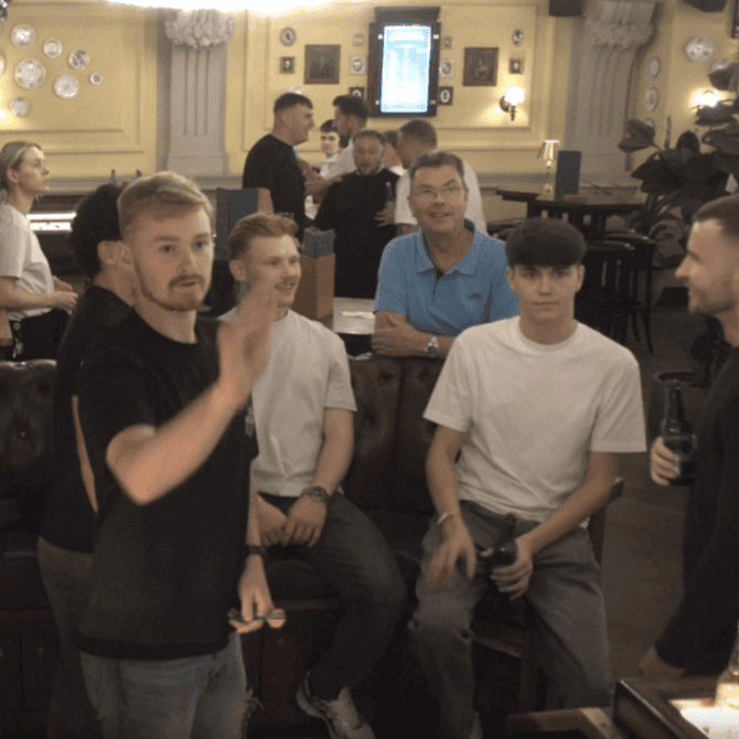 Celebrating with an End-of-Year Social at Flight Club Glasgow