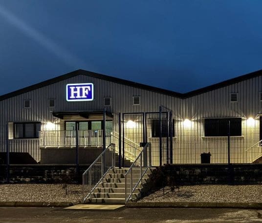 The new HF Branch in Edinburgh