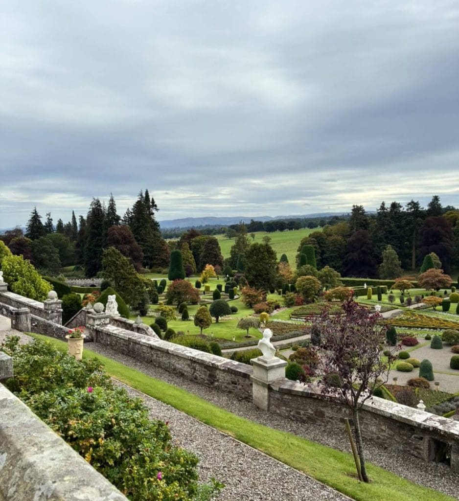 Drummond Castle where we installed a new Fire Alarm System