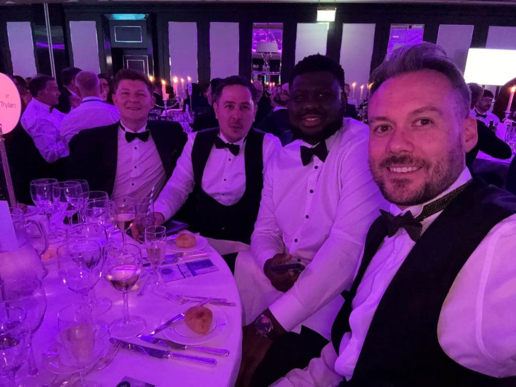 Happy faces from the Comms team at this years ITP Awards in London